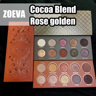 ZOEVA Cocoa Blend Rose golden 眼影盤 10色