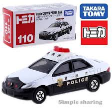 【美國媽咪】TOMICA 合金車 NO. 110 豐田皇冠警車 警察車 警車 TOYOTA  TAKARA TOMY