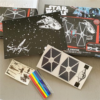 [現貨]星際大戰 Star Wars 太空船艦 盒裝 DIY 組裝 塗色 拼圖 益智玩具