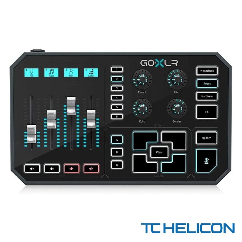TC Helicon GO XLR 直播/電競/混音人聲效果器 介面【又昇樂器.音響】