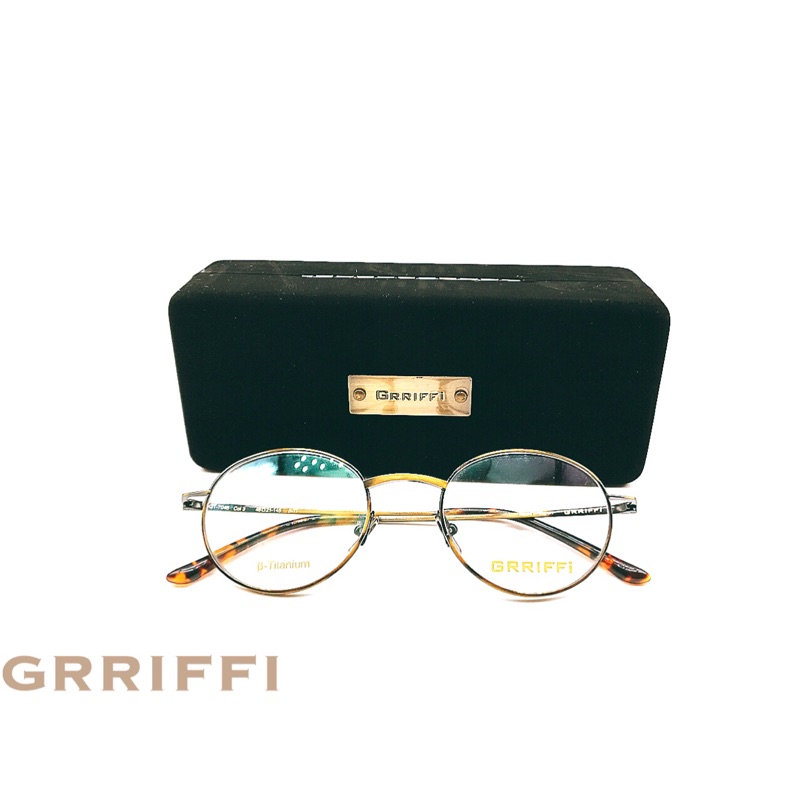 本閣眼鏡 Grriffi 日本製光學眼鏡圓框眼鏡純鈦薄鋼超輕鏡框復古眼鏡手工眼鏡出清特價 3750 蝦皮購物
