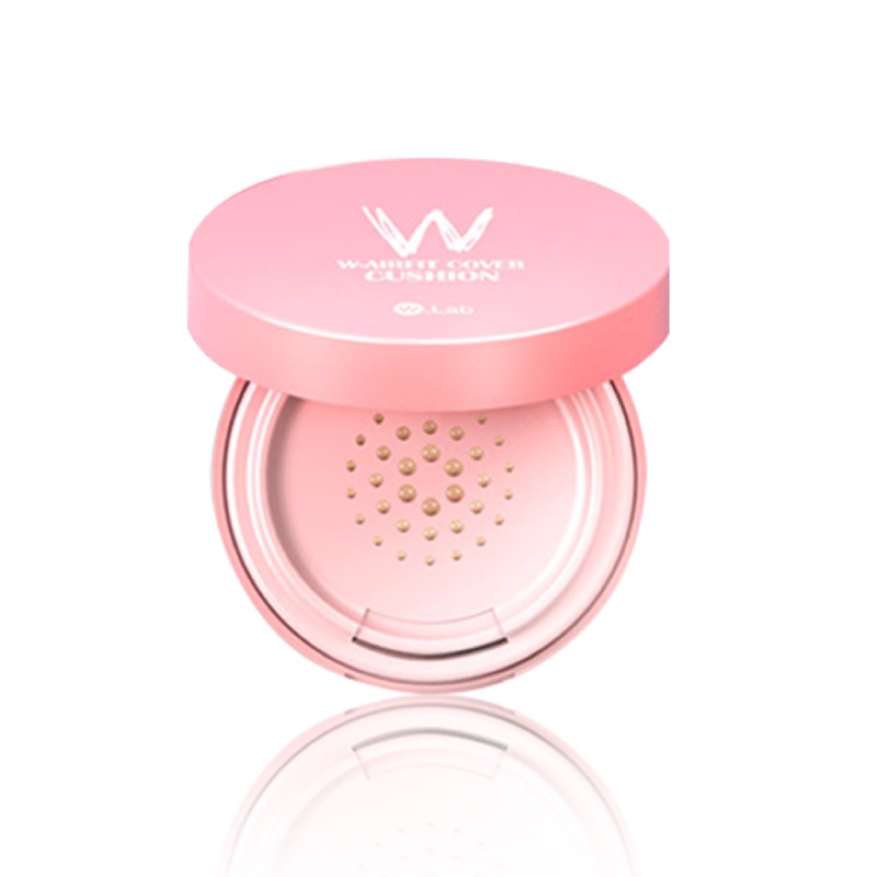 W.lab WLAB 大馬士革粉色玫瑰氣墊粉餅 韓國好用氣墊粉餅핑크홀쿠션