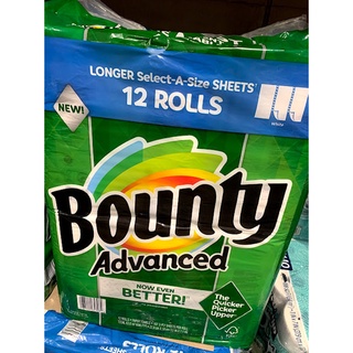 Bounty 隨意撕特級廚房紙巾 101張 X 12捲