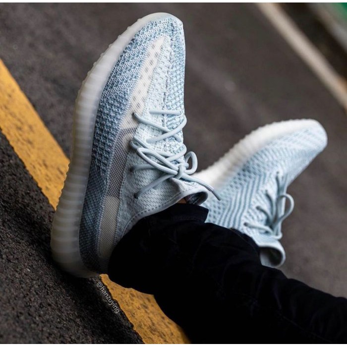 【S.M.P】Adidas Yeezy Boost 350 v2 Cloud White 冰藍2.0 雲白 FW3043