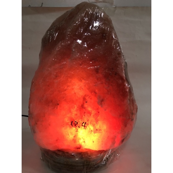 原礦原鹽-玉石底座玫瑰鹽燈12.4公斤