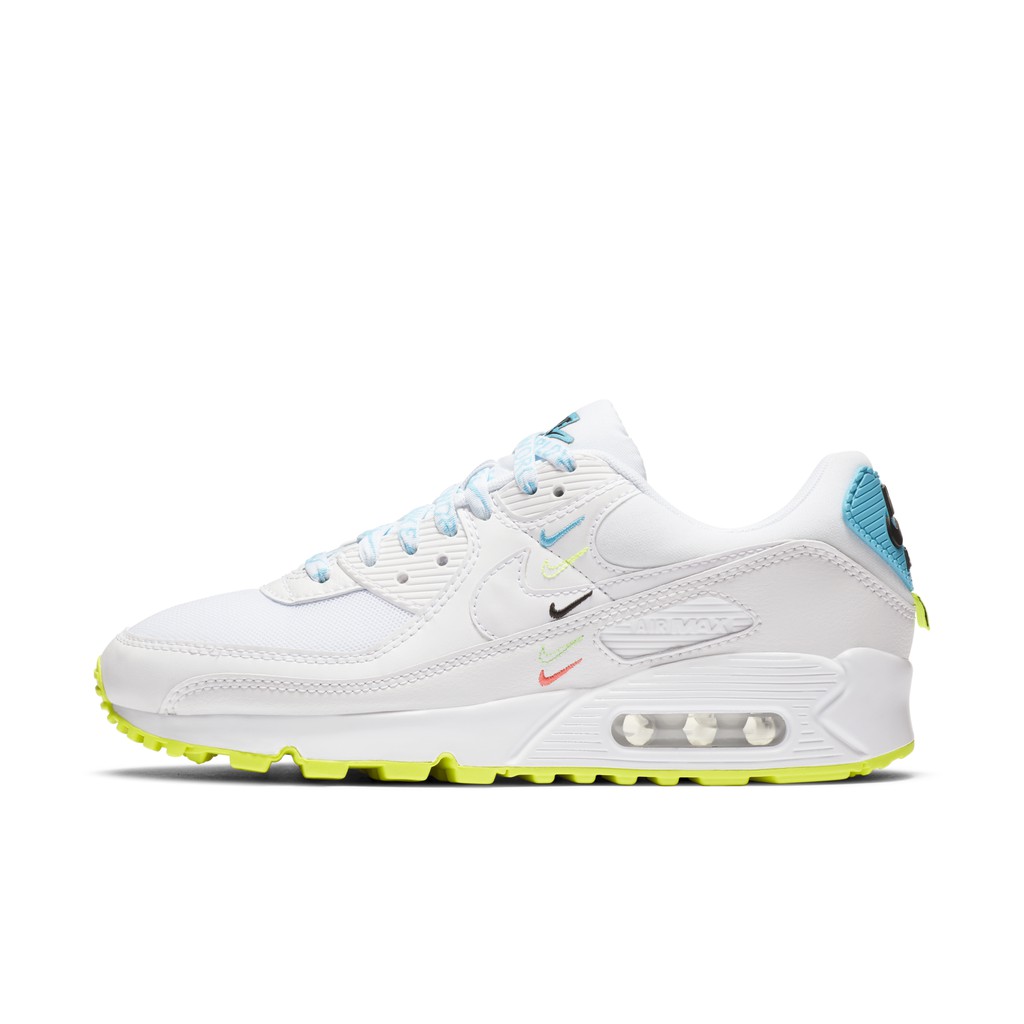 air max 90 verde e branco
