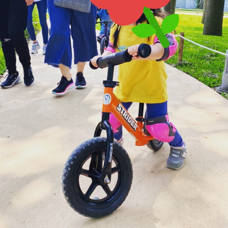 Strider兒童專用平衡車橘色12吋