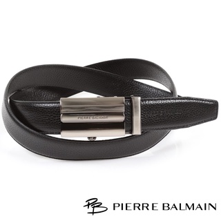 【PB皮爾帕門】時尚經典自動扣皮帶A57P71103F黑色