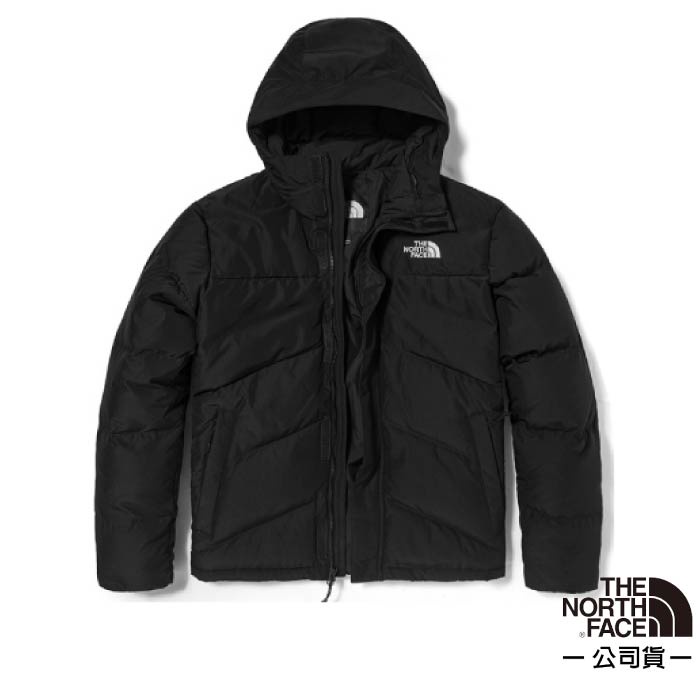 【美國 The North Face】男 700FP 輕量防風防潑水 鵝絨連帽羽絨外套 4NEN-JK3 黑 V