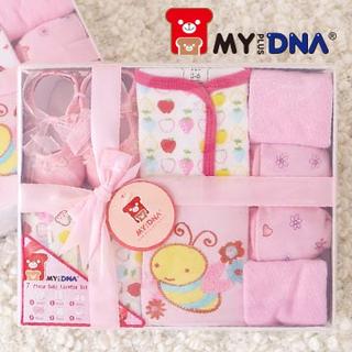 【MY+DNA熊本部】送禮首選 彌月禮盒系列 超值七件組 長袖 男.女款 適用於新生兒 (0-6個月)