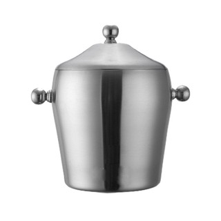 【大正餐具批發】304 不鏽鋼鼓型雙層冰桶 冰鎮桶 香檳桶 酒桶 調酒器具 保冰桶 冰塊桶