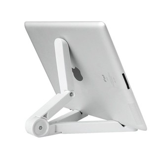 三星華為平板電腦手機支撐懶人桌面支架 便捷折疊7寸8寸10寸通用 折疊支架 塑料便捷平板支架