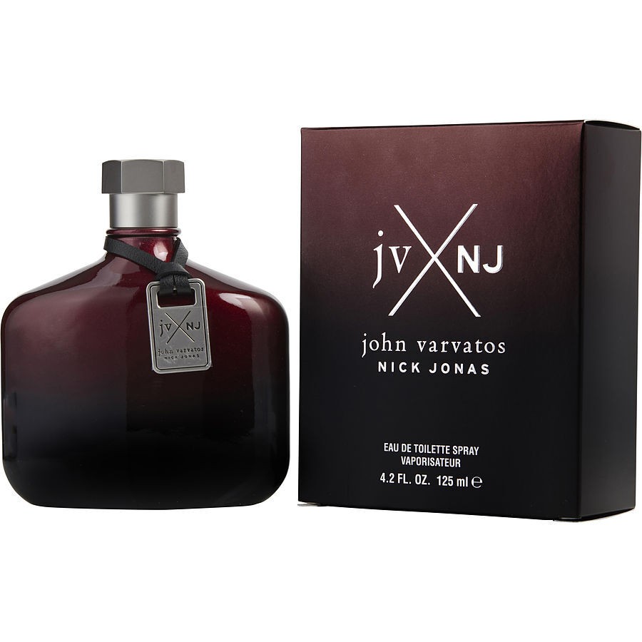 John Varvatos JV x NJ RED 尼克強納斯赤紅 聯名款男性淡香水 125ML