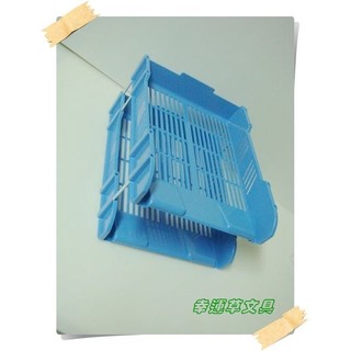 幸運草文具 宏文牌 A4 二層組合式公文架 / 資料收納架 (臺灣製造，一組兩個入)