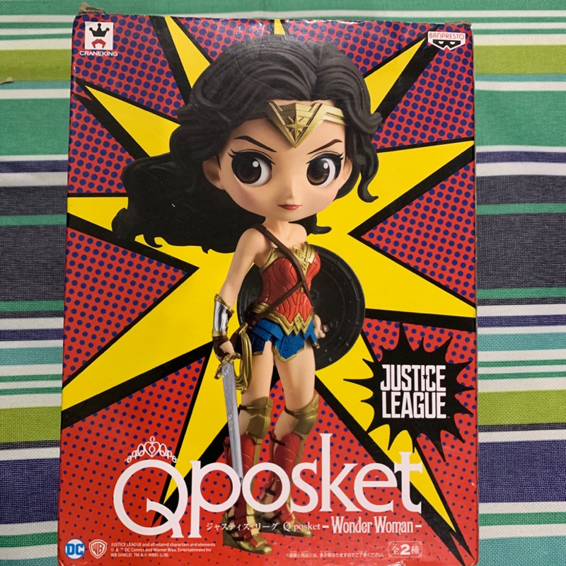 DC Q-POSKET 神力女超人 WONDER WOMAN  正版代理