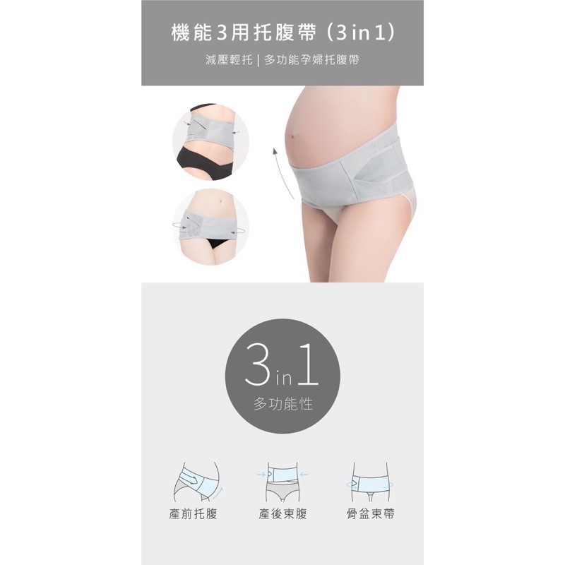 ［二手］奇妮機能3用托腹帶