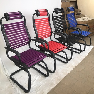 椅子 電腦椅 辦公椅 人體工學健康椅家用麻將松緊帶彈性透氣椅子皮筋彈力繩舒適升降旋轉椅