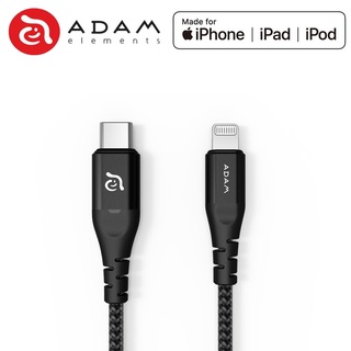 ADAM 亞果元素 PeAk II C120i 120cm 充電指示燈 USB-C to Lightning A090