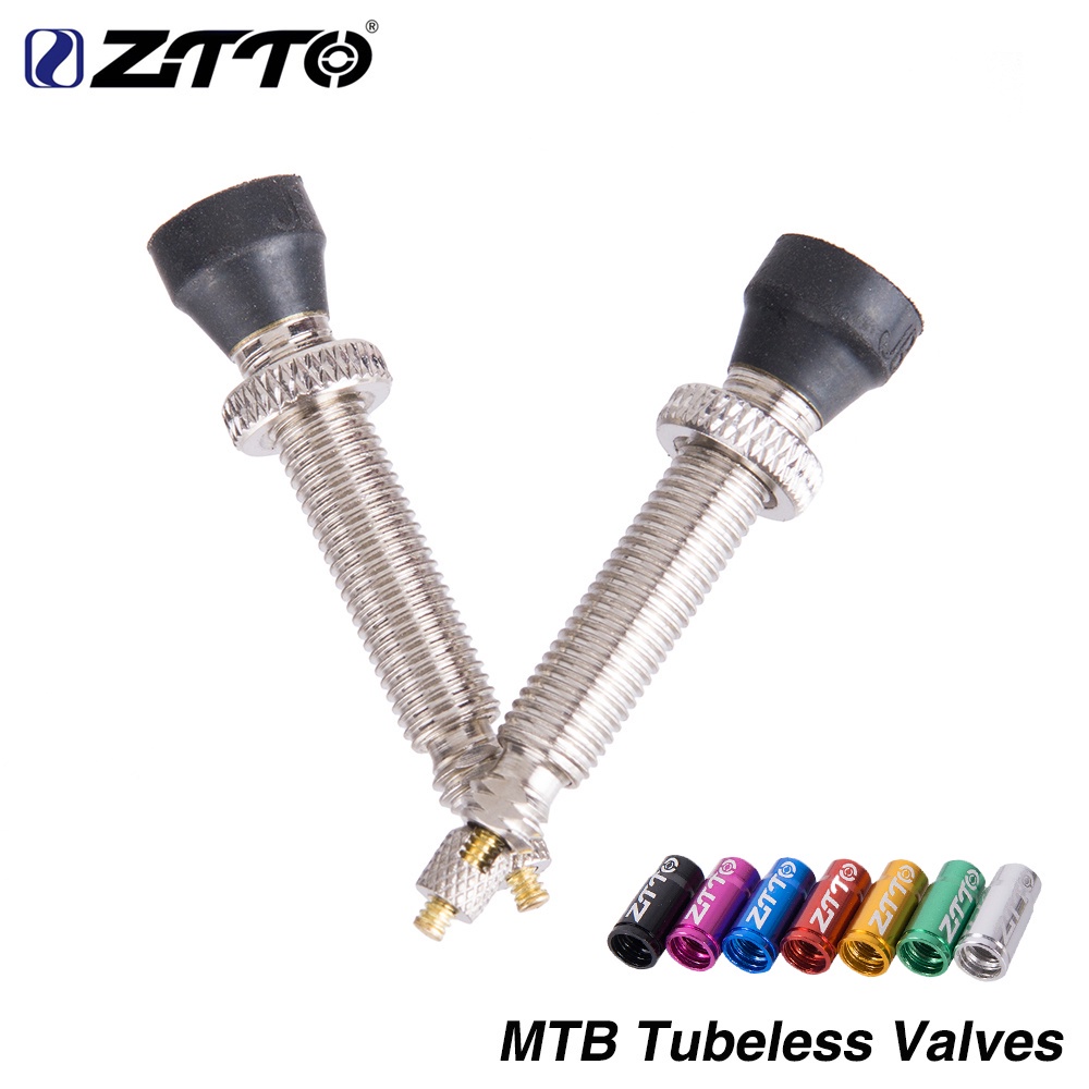 Ztto 無內胎氣門嘴 FV 30mm 法國輪胎 F/V 無內胎 Presta Valve FV 帶蓋適用於 MTB 山