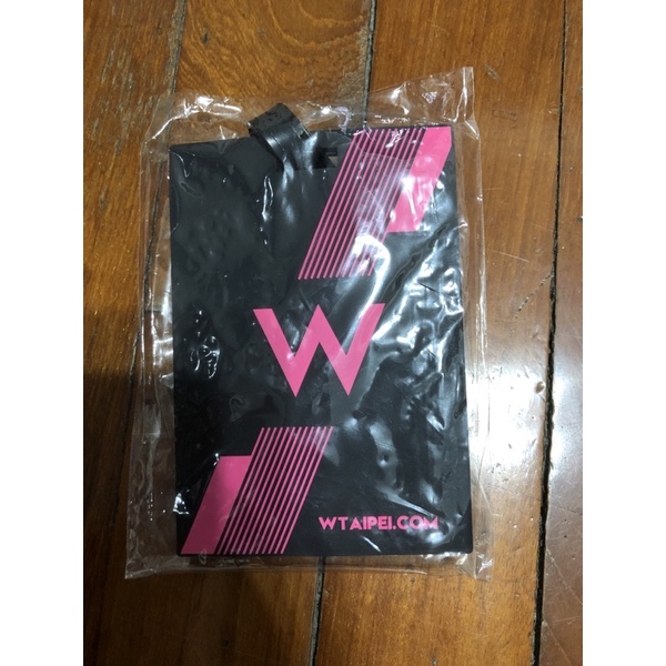 W hotel行李吊牌 矽膠材質 全新！