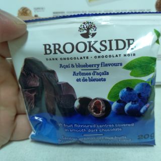 BROOKSIDE 藍莓黑巧克力、紅石榴黑巧克力、血橙黑巧克力（20g）