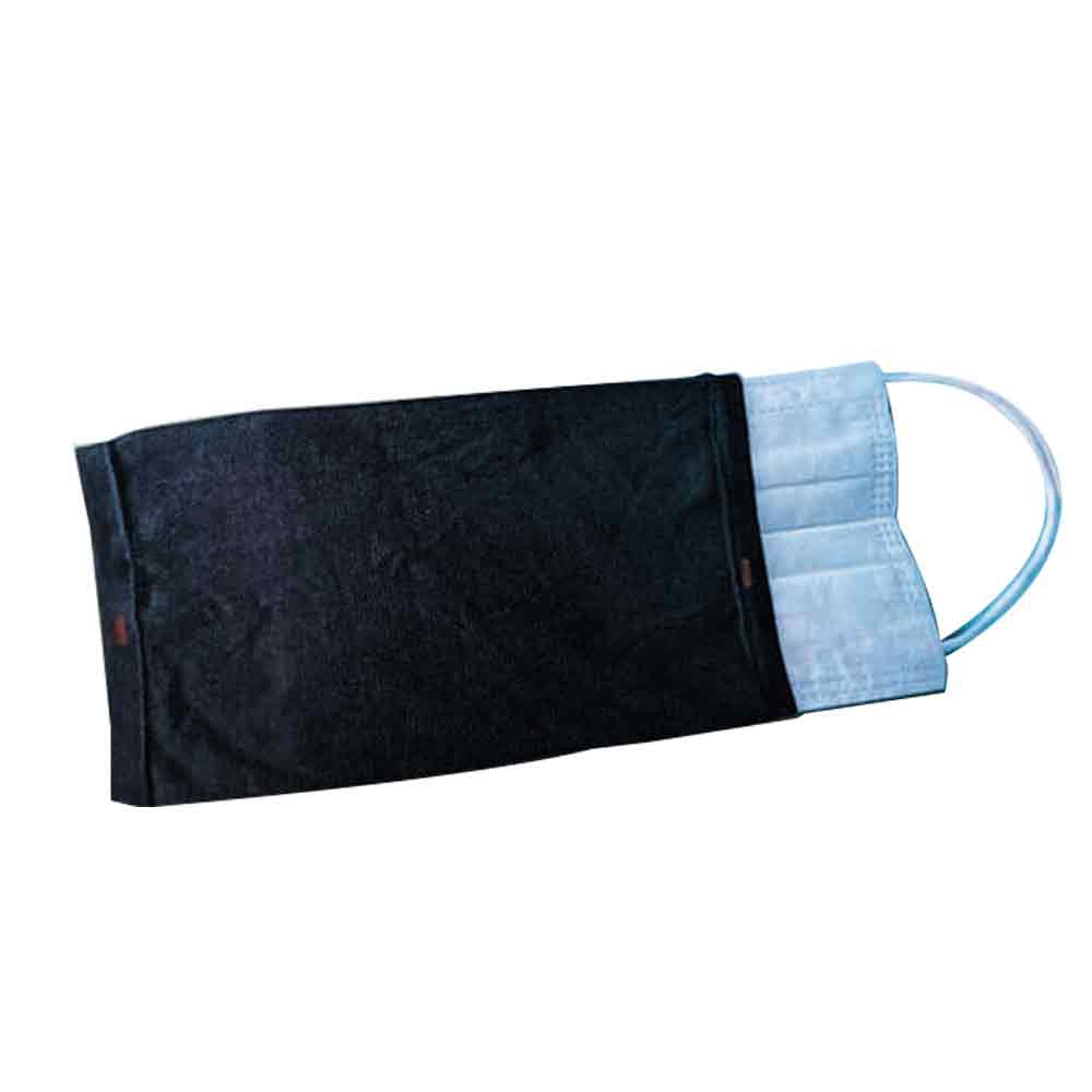台灣製造竹炭紗口罩套(2入可拆洗) 吸濕排汗除臭口罩防護套 可重複使用