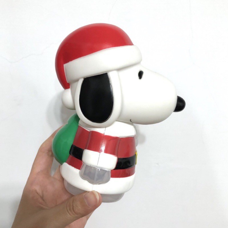 ［日本帶回］snoopy 史努比 聖誕版本 造型存錢筒 可愛