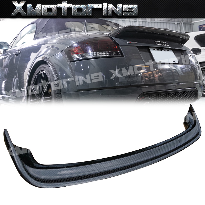 XM碳纖維精品 AUDI TT MK1 第一代TT 專用小尾翼 卡夢 碳纖維 壓尾 空力套件 動力美學 Carbon