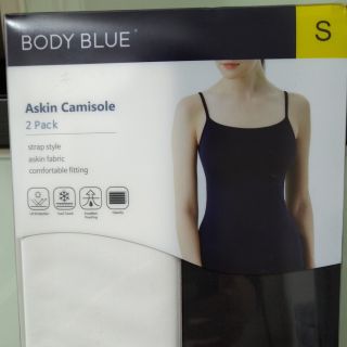 BODY BLUE 女細肩帶背心/上衣/內搭2件組
