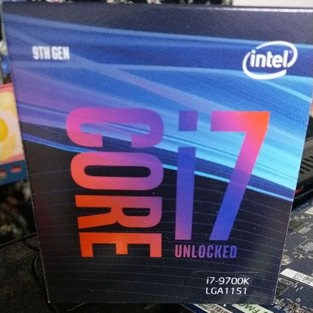 Intel I7 9700K cpu