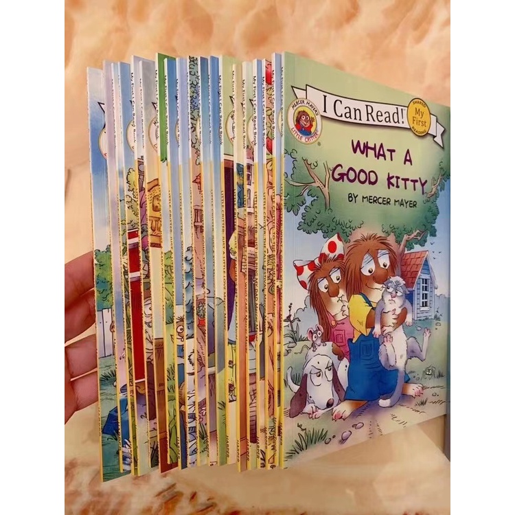 【預購附全套mp3+小達人點讀包】I Can Read Little Critter 汪培珽 小毛人20冊