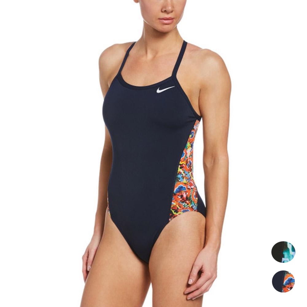 NIKE MULTIPLE 成人女性連身泳衣 泳裝 HYDRASTRONG 耐磨 抗氯 女泳衣 NESSB060