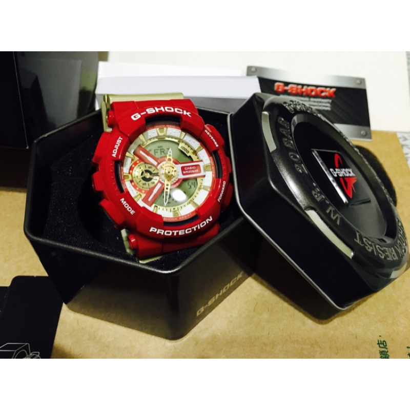 CASIO G-SHOCK GA-110CS 鋼鐵人