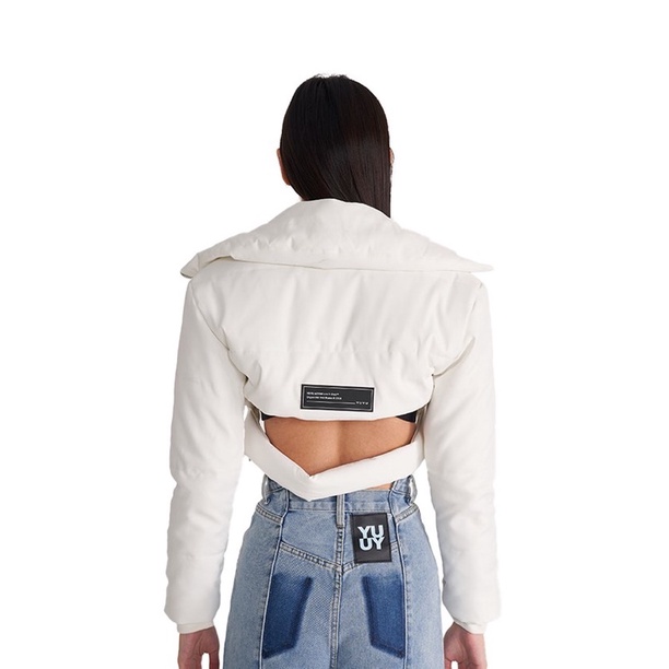 yuyu active Candy Floss Jacket 白m 蝦皮購物