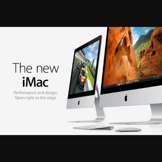 Apple iMac 2016年機種 蘋果電腦21.5吋 四核心i5處理器 無線鍵盤 光學無線滑鼠 Windows 10