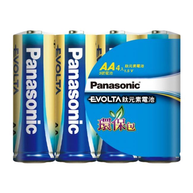 【光南大批發】Panasonic國際牌EVOLTA鹼性電池3號/4號-藍鹼鈦元素添加 #鹼性電池 #鈦元素