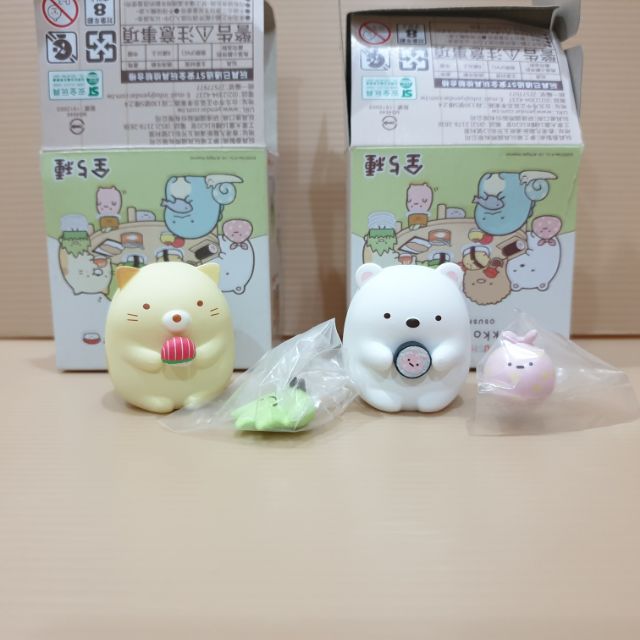 研達 角落生物 壽司派對 正版授權 YENDAR 白熊 貓咪 小夥伴 盒玩 盒抽 食玩 sumikko gurashi