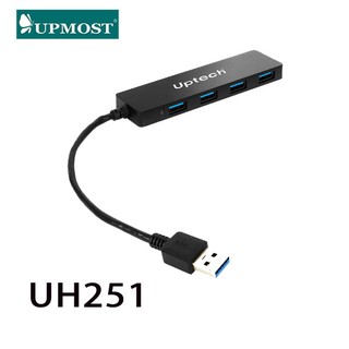 【MR3C】含稅附發票 UPMOST 登昌恆 Uptech UH251 4埠 USB 3.0 Hub 集線器