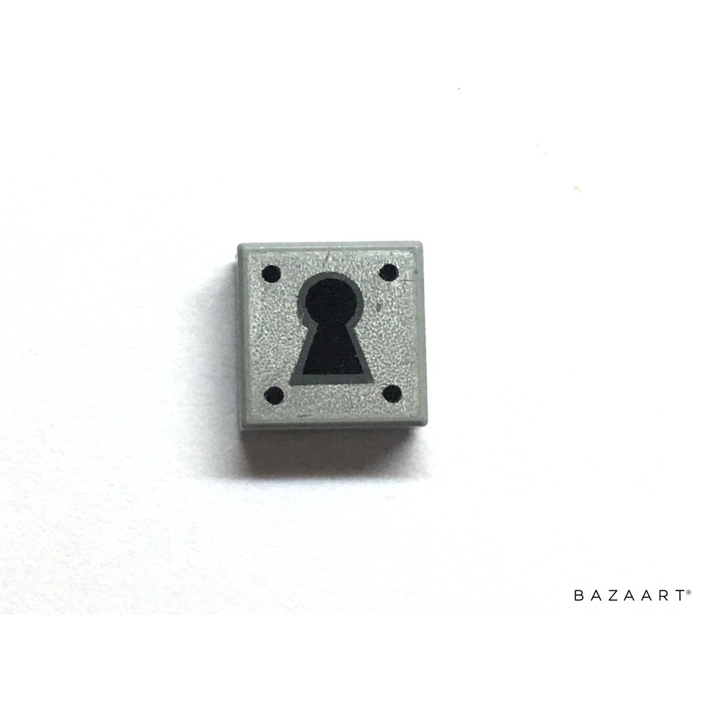 二手樂高 LEGO 鑰匙孔 門鎖孔 鎖孔 印刷磚 3070bpb081