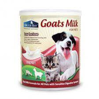 倍力BLUEBAY-(大罐)頂級羊奶粉350g低乳糖犬貓奶粉/低敏/不腹瀉配方，易消化好吸收，易沖泡牛奶