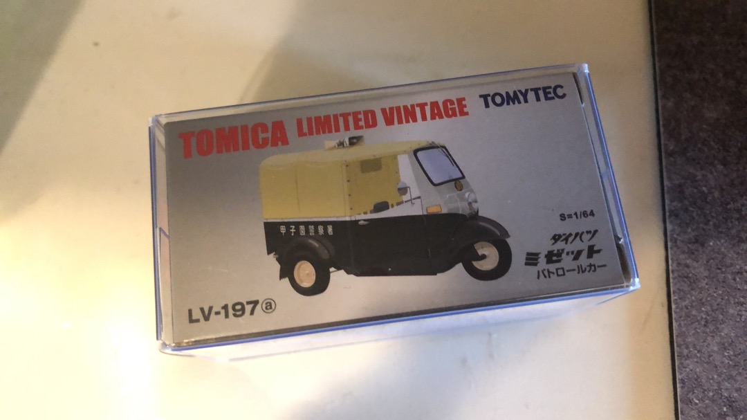 樂達 現貨代理版tomytec Lv 197a 大發甲子園警察署小型警車巡邏車 蝦皮購物