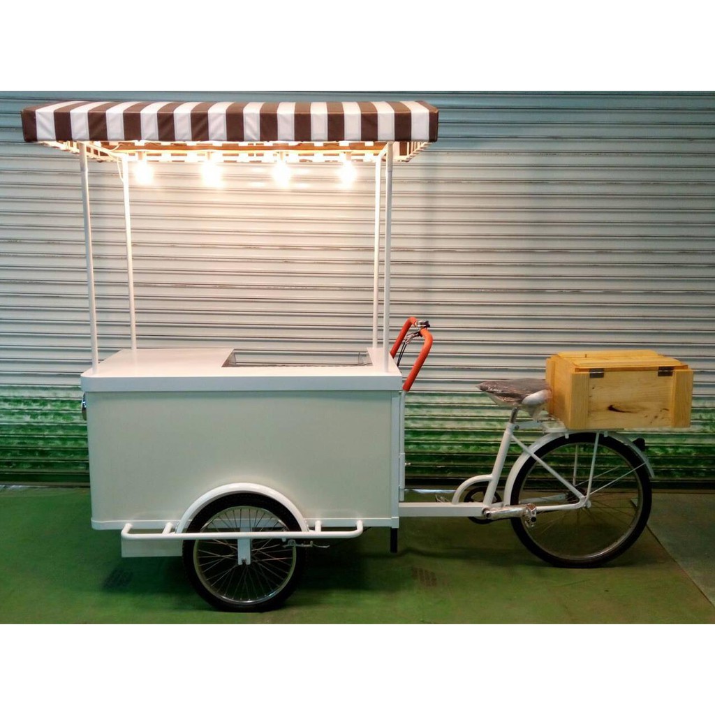 大漢腳踏餐車創業餐車三輪餐車訂製餐車客製餐車攤販車煎台餐車微型創業餐車 蝦皮購物