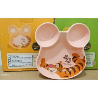 Disney歡樂小熊維尼加族陶瓷分隔盤（適用微波爐）