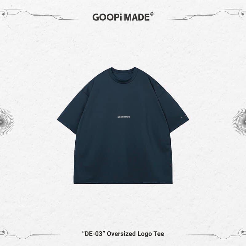 限時預購 Goopi “DE-03” Oversized Logo Tee