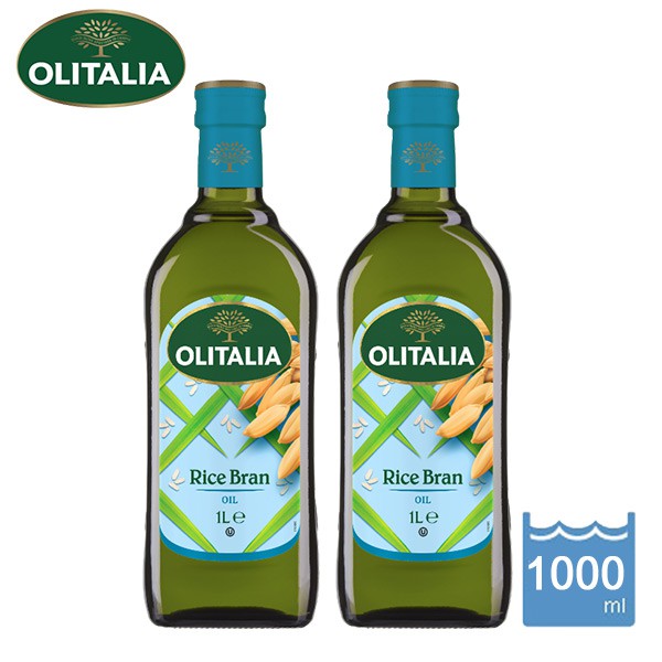 【Olitalia奧利塔】玄米油1000ml*2瓶 奧莉塔