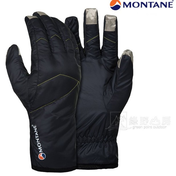 Montane 英國 Prism Glove 保暖手套 黑 GPRGL-BLA  防風快乾抗水 可觸控 綠野山房