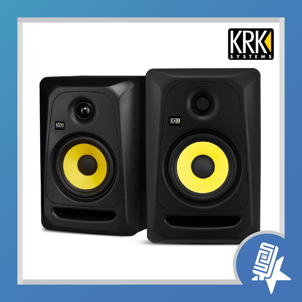 [加贈音響墊] KRK Classic 5 主動式5吋監聽喇叭(一對)│宅錄 監聽