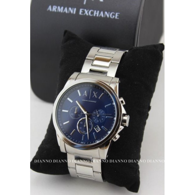 免運帝安諾 - 實體店面  Armani Exchange AX 阿曼尼 手錶 機械錶 三眼 鋼錶帶 皮錶 AX2509