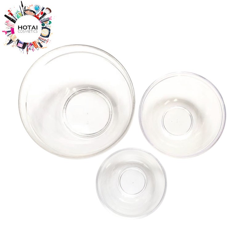 透明壓克力碗 塑膠碗 專業敷臉面膜碗 美容器皿調理碗 (3種尺寸可選 ) 美容丙乙級考試【和泰美妝】