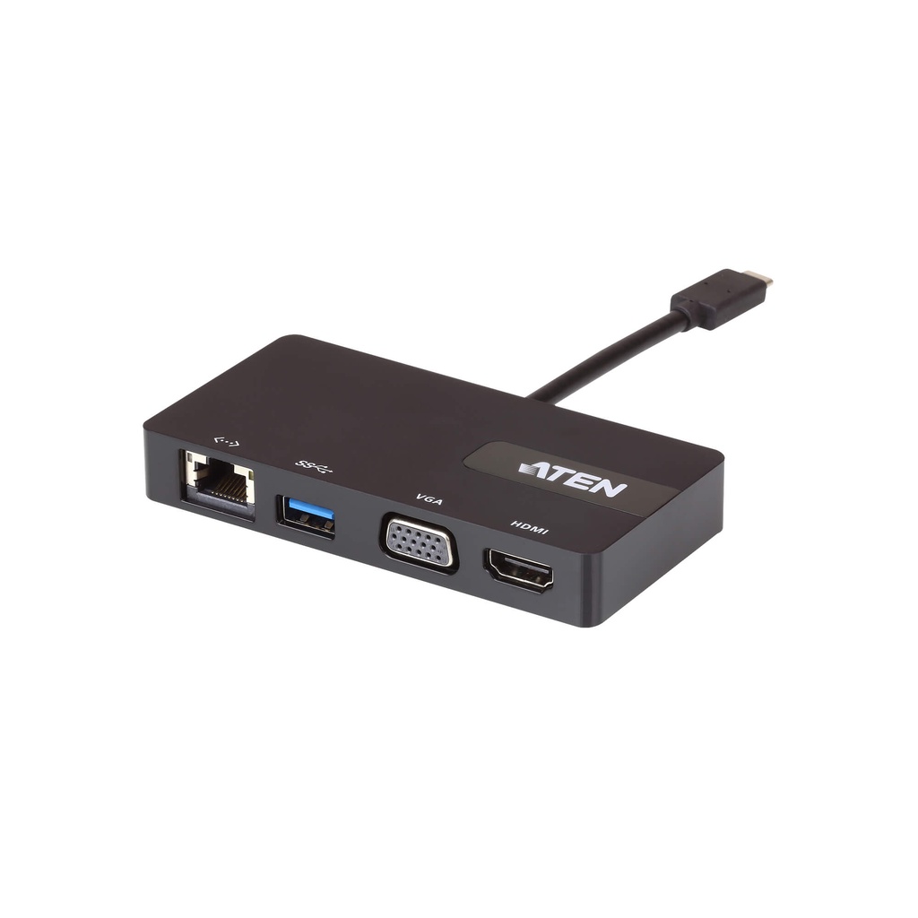 ATEN USB-C 多功能迷你擴充盒(UH3232)